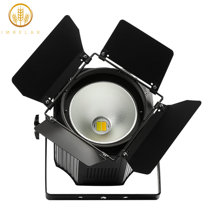 IMRELAX High Power 200W COB LED Audience Blinder Par Light con cubierta de metal plegable