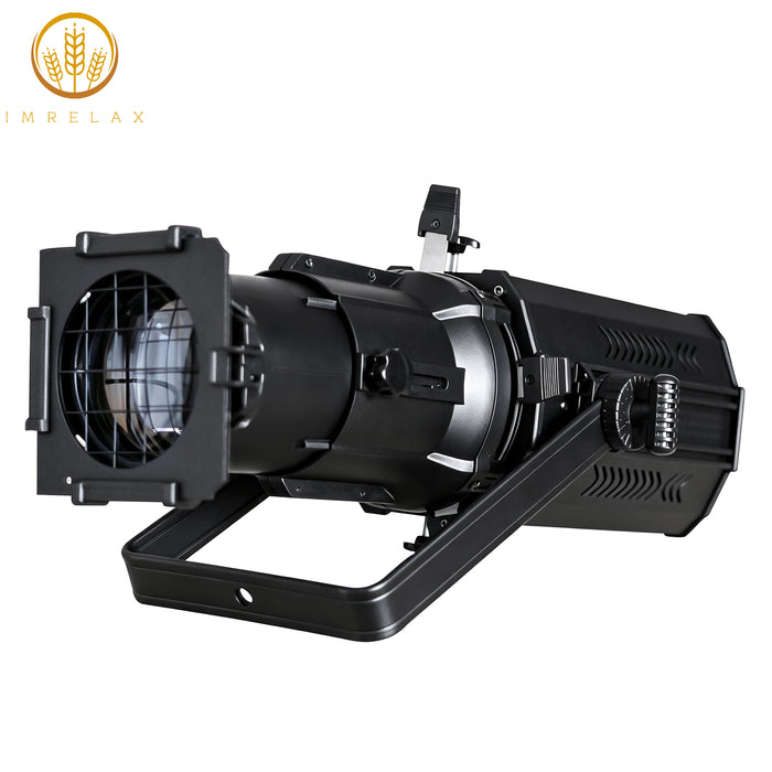 IMRELAX 200W COB LED 타원형 초점 흰색 프로필 스포트 라이트 프로젝터 Leko Reflector for Theatre Church Studio