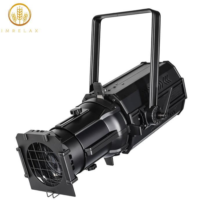 IMRELAX 200W COB LED 타원형 초점 흰색 프로필 스포트 라이트 프로젝터 Leko Reflector for Theatre Church Studio