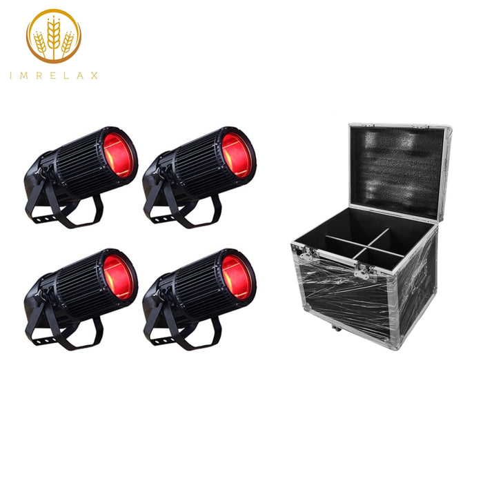 IMRELAX Outdoor 260W Cold White and Warm White COB Spotlight Audience Blinder Light with Zoom Function Waterproof IP65 Stage Wash Light