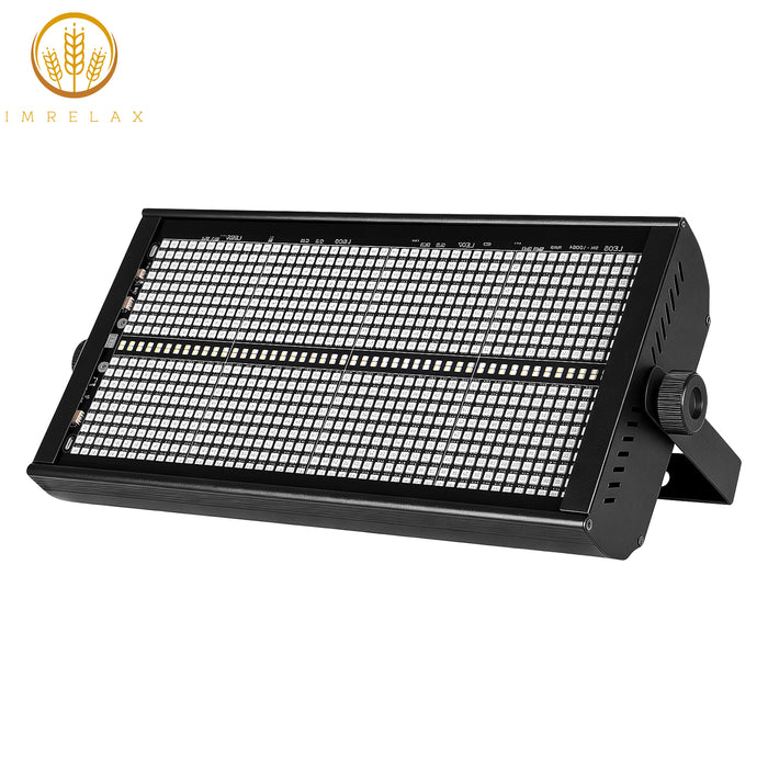 IMRELAX RGB Strobe Light with 960 RGB LEDs Stage Lighting for Bars Events Nightclubs
