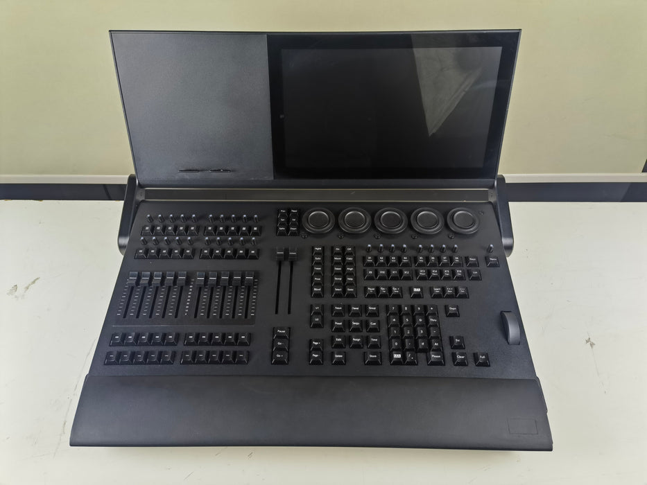 IMRELAX MA3 onPC XT ONE Professional Lighting Controller with 15.6" Touchscreen 29 RGB Encoders 10 Motorized Faders 4096 Channel Control USB & DMX ConnectivityDMX Lighting Console Flight Case Included