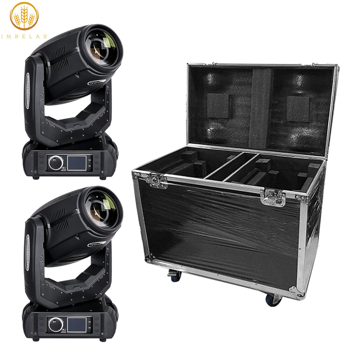 IMRELAX 280W 10R Sharpy Beam Spot Wash 3-in-1 Moving Head Light Fixture Stage Light for DJ Disco Party Lighting