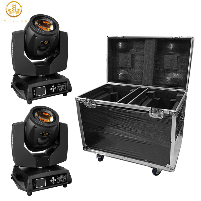 IMRELAX Sharpy Beam 230W 7R Moving Head Light Fixture with G-clamp Base 7R Beam Stage DJ Light Spotlight