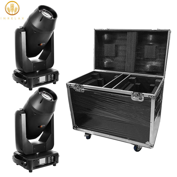 IMRELAX 400W LED Module Beam Spot Wash Zoom Moving Head Light with CTO Color Temperature CMY Color Mixing Stage Lighting Event Live Light