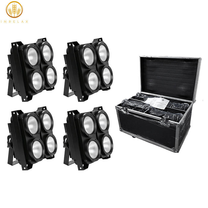 IMRELAX 4x100 W branco quente e frio COB para lavagem de luz par