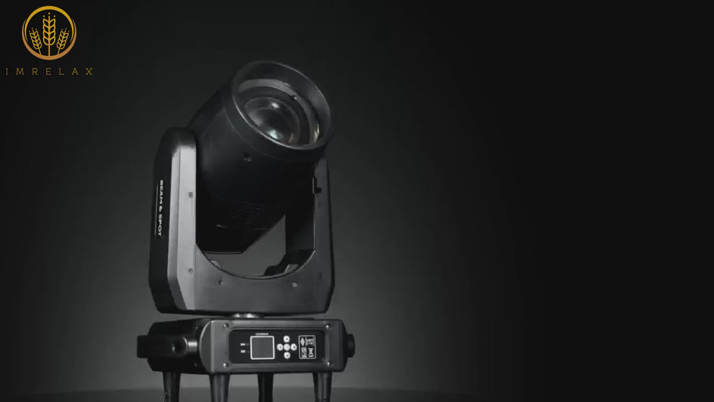 380w beam moving head light thick beam output demo