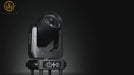 380w beam moving head light thick beam output demo