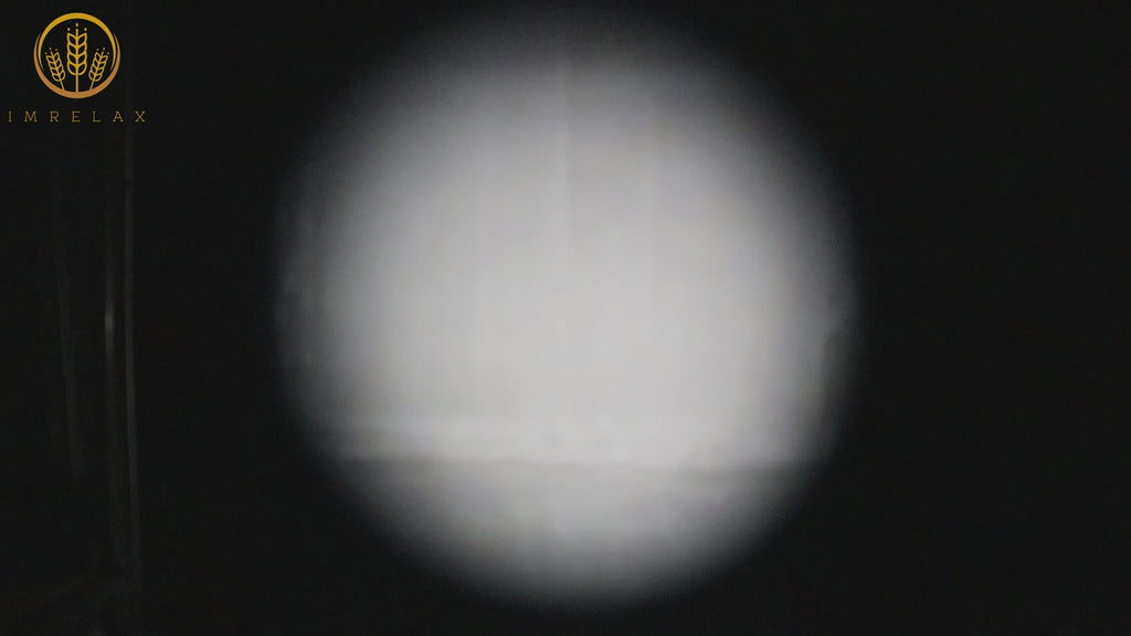 60w led ellisoidal profile spotlight cool white effect demo