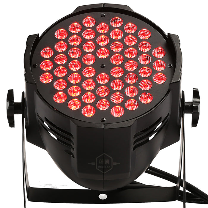 IMRELAX LED Par 54x3W RGBW LED Wash Light Grande alimentation Uplight