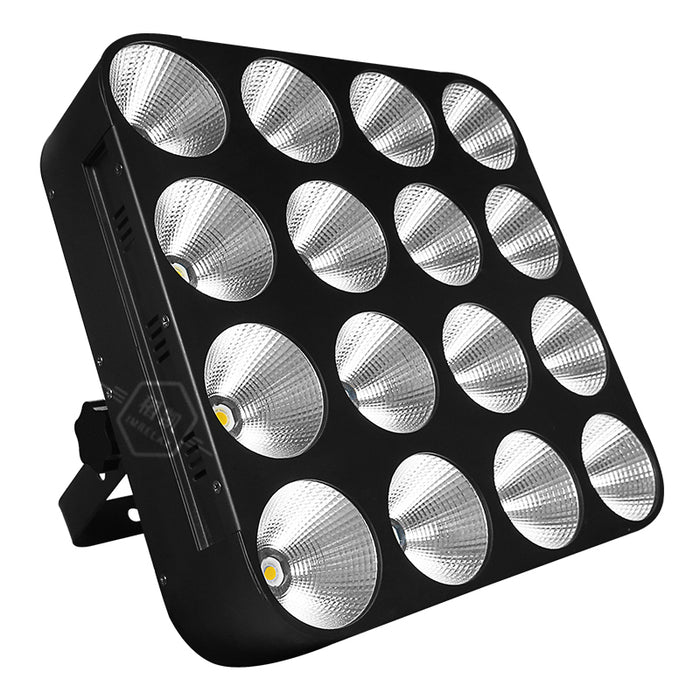 IMRELAX 16 x 30W Matrix Wash / Blinder Fixture RGB Uplight DJ Light Cob Stage Light Par DMX Iluminación LED para boda