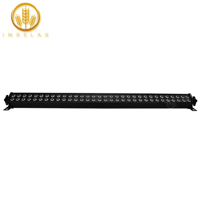 IMRELAX RVB LED Wash Light Bar avec effet stroboscopique Wall Washer Light Strip Uplighting