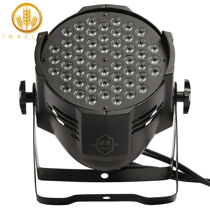 IMRELAX LED Par 54x3W RGBW LED Wash Light Fuente de alimentación grande Uplight