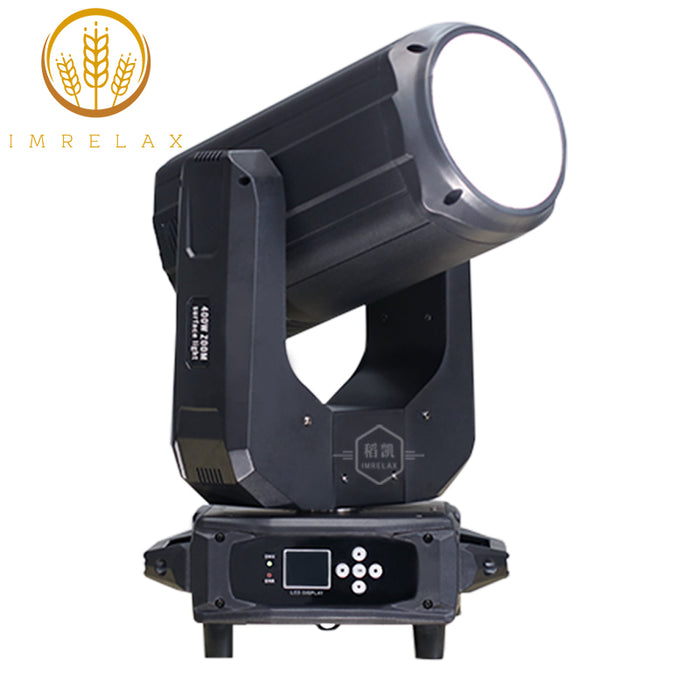 IMRELAX LED 400W Теплый и холодный белый зум-моющий прожектор с движущимся головным светом