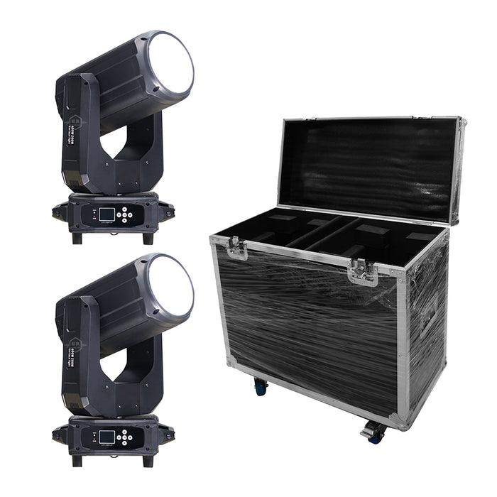 IMRELAX LED 400 W quente e branco frio Zoom Wash Follow Spot Light Moving Head Light