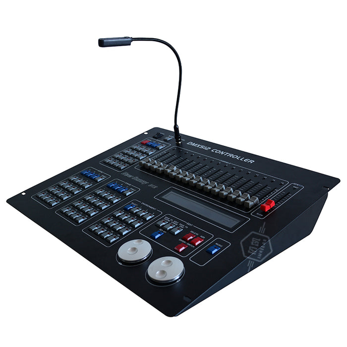 IMRELAX 512-channels DMX Stage Light Controller Console Sunny 512 Scanner Auto Save Data for Moving Head DJ Light
