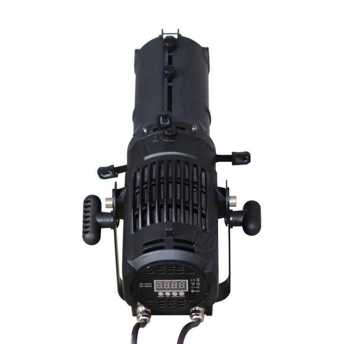 Светодиодный прожектор IMRELAX 60 Вт COB с эллипсоидальным профилем, ручной зум 3200K, теплое белое освещение для телестудии, кинотеатра, кинопроизводства
