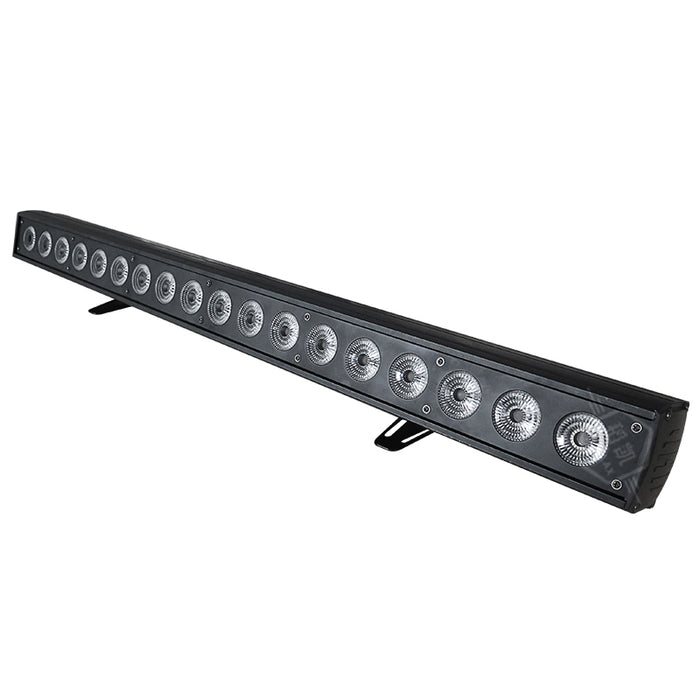 IMRELAX 18x12W RGBWA+UV 6in1 LED Stage Light Bar Wall Washer Light 1 Meter Länge