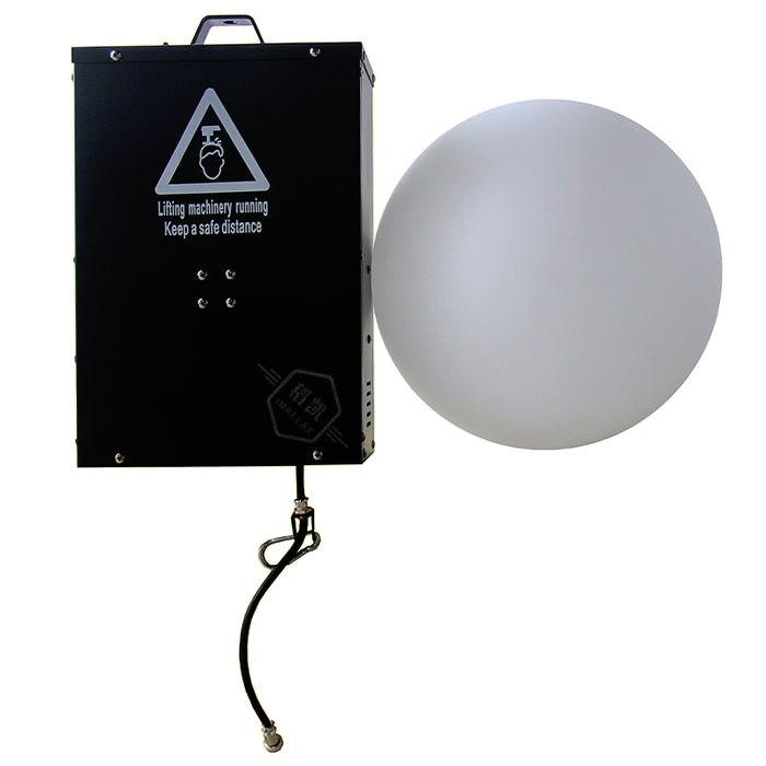 IMRELAX 120W RGB boule de levage 3D haut vers le bas effet de vague moderne coloré lumière cinétique contrôle DMX boule de levage