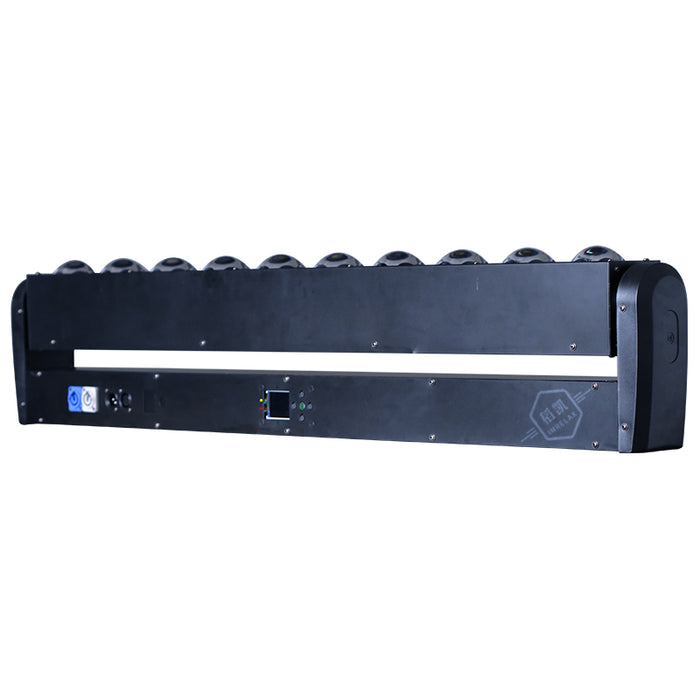 IMRELAX 10x40W RGBW 4in1 Strip Wash/Beam Light Bar mit neigbarem LED Linear Beam Fixture DMX Control Moving Head Bühnenlicht