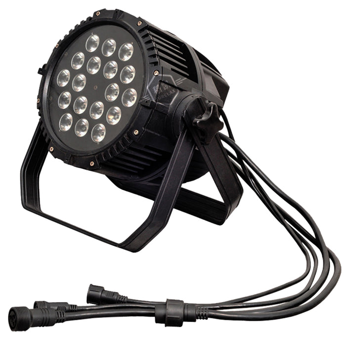 IMRELAX Waterproof 18x15W RGBWA 5in1 LED Par for Indoor/Outdoor