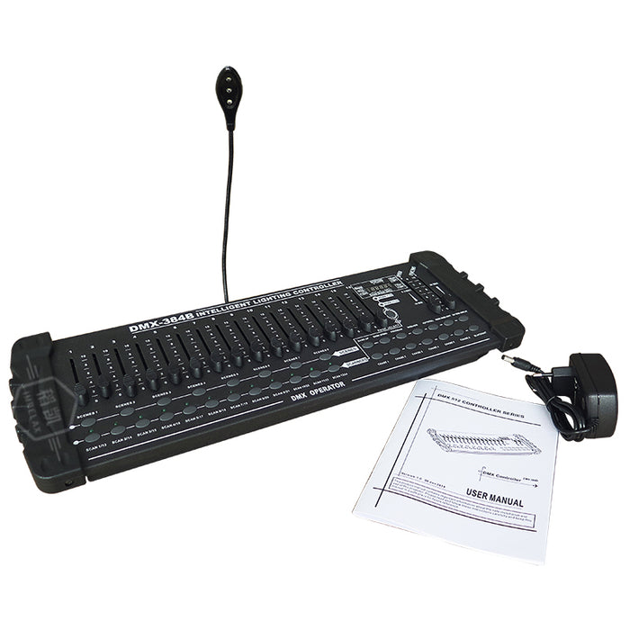 Dmx Camera Controller IMRELAX 384 Channel DMX Controller with MIDI Rack Mount Lighting ...