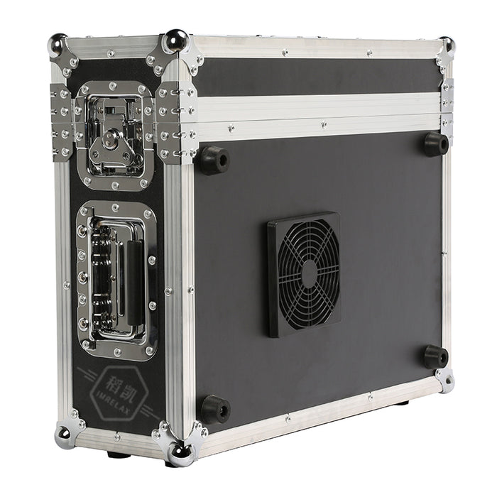IMRELAX 900W Haze Machine con Flight Case Body Macchina del fumo portatile