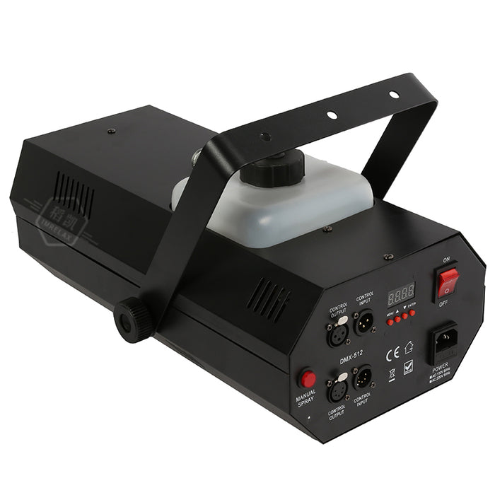 IMRELAX 1200W Stage Fog Machine com RGB 3in1 LED Smoke Machine DMX Control Stage Effect for Halloween