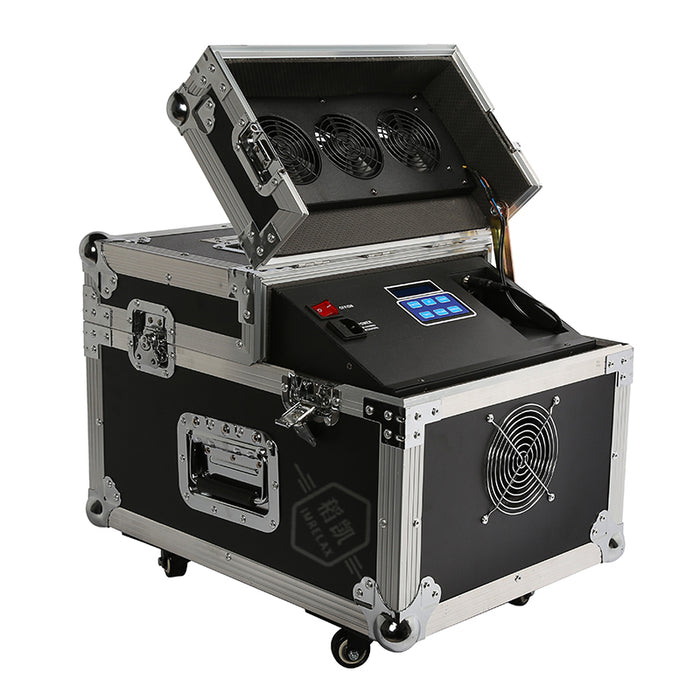 IMRELAX 1000W tragbare Dunstmaschine Nebel- und dicke Nebelrauchmaschine Flightcase-Körpereffektmaschine