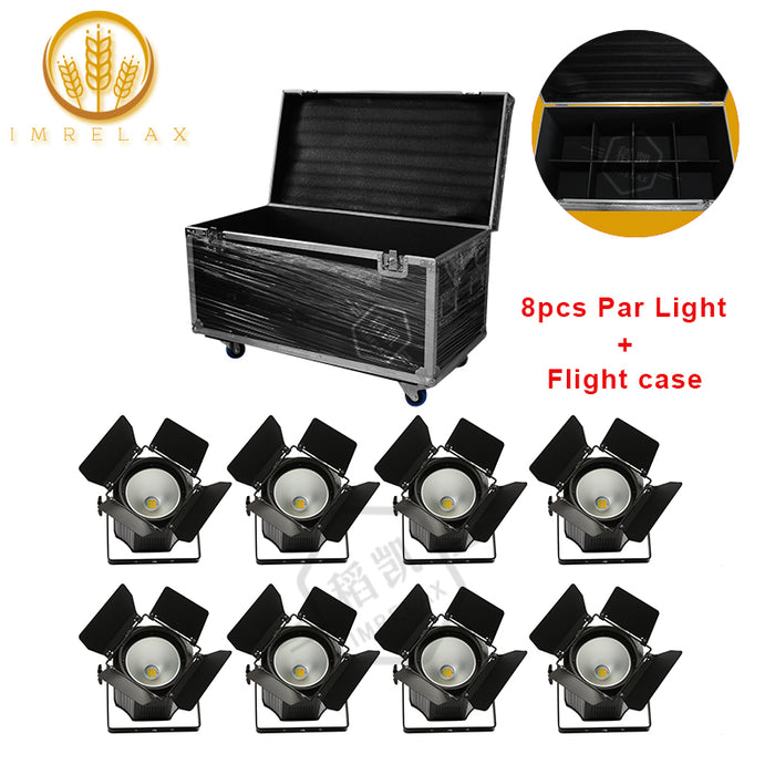IMRELAX 고출력 200W COB LED 청중 블라인더 동위 조명(접이식 금속 커버 포함)