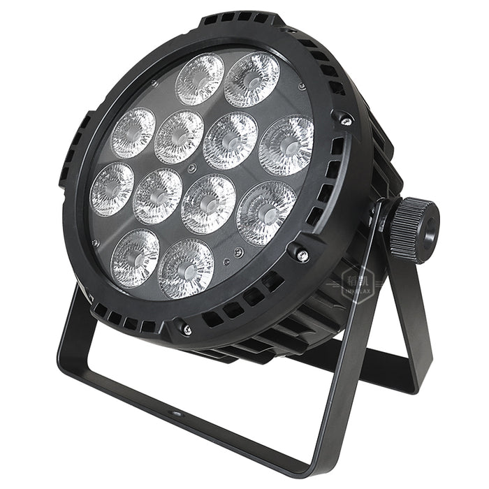 IMRELAX Extérieure Étanche Rechargeable DMX Sans Fil 12x18W RGBWA+UV LED Par Lumière
