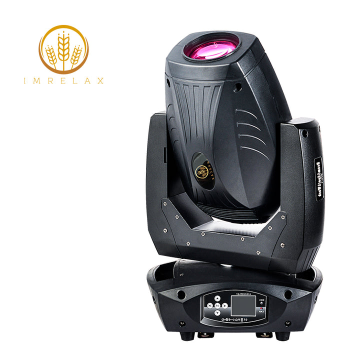 IMRELAX 200W LED Beam Spot Wash Zoom 4 en 1 Luminaria con cabezal móvil