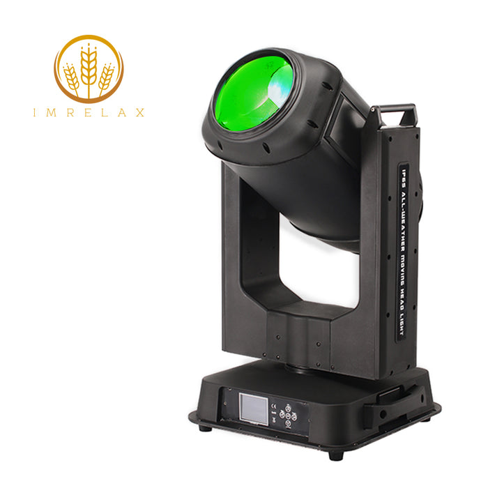 IMRELAX 600W Beam Luz de cabeza móvil para exteriores Luz de búsqueda impermeable para eventos a gran escala